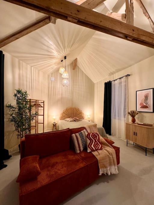 Charmant Loft Intime Croisy-sur-Eure Exterior photo