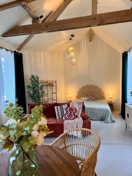 Charmant Loft Intime Croisy-sur-Eure Exterior photo